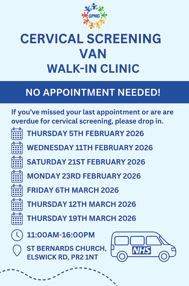 Cervical Screening Van – February 2026